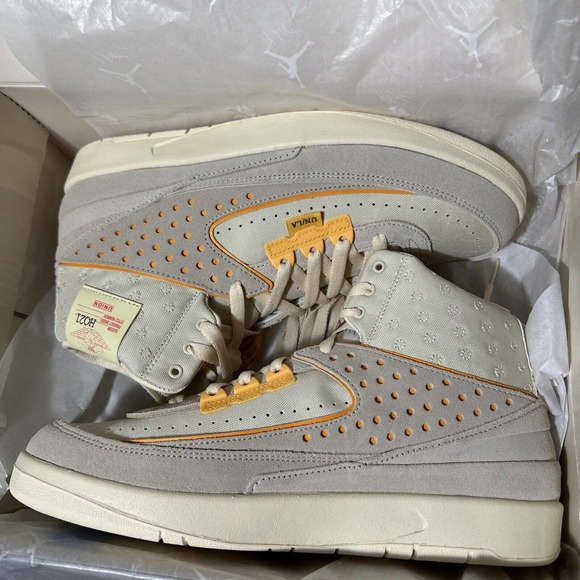 Authentic Union LA x Jordan 2 Retro SP Rattan Men Size 10 / Women Size 11.5 NEW main image 6
